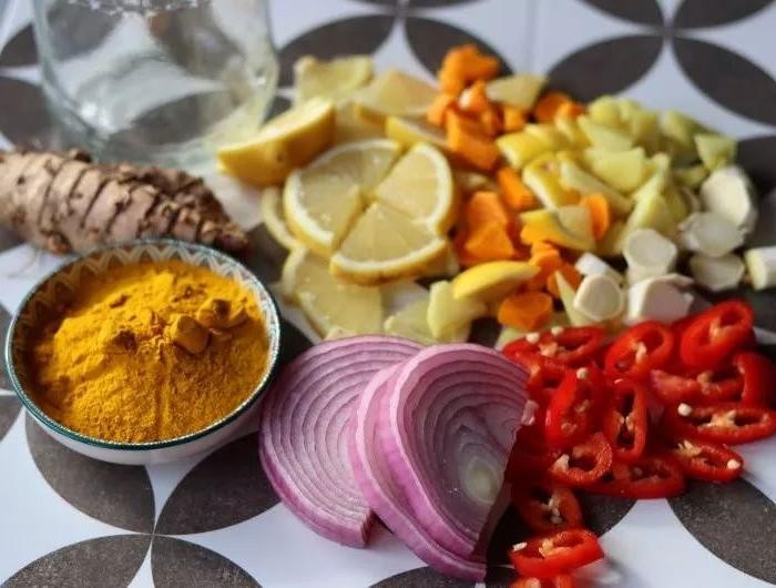 Turmeric Ginger Fire Cider