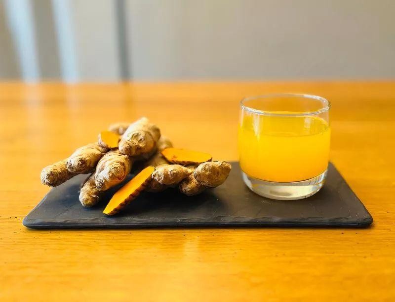 Turmeric Orange Water Kefir
