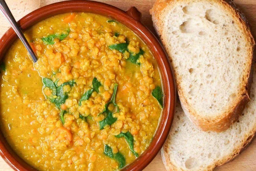 Turmeric Spiced Lentil Soup