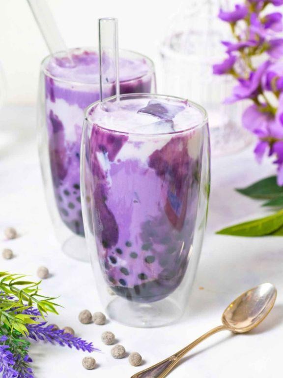 Ube Tapioca Pearl Halaya