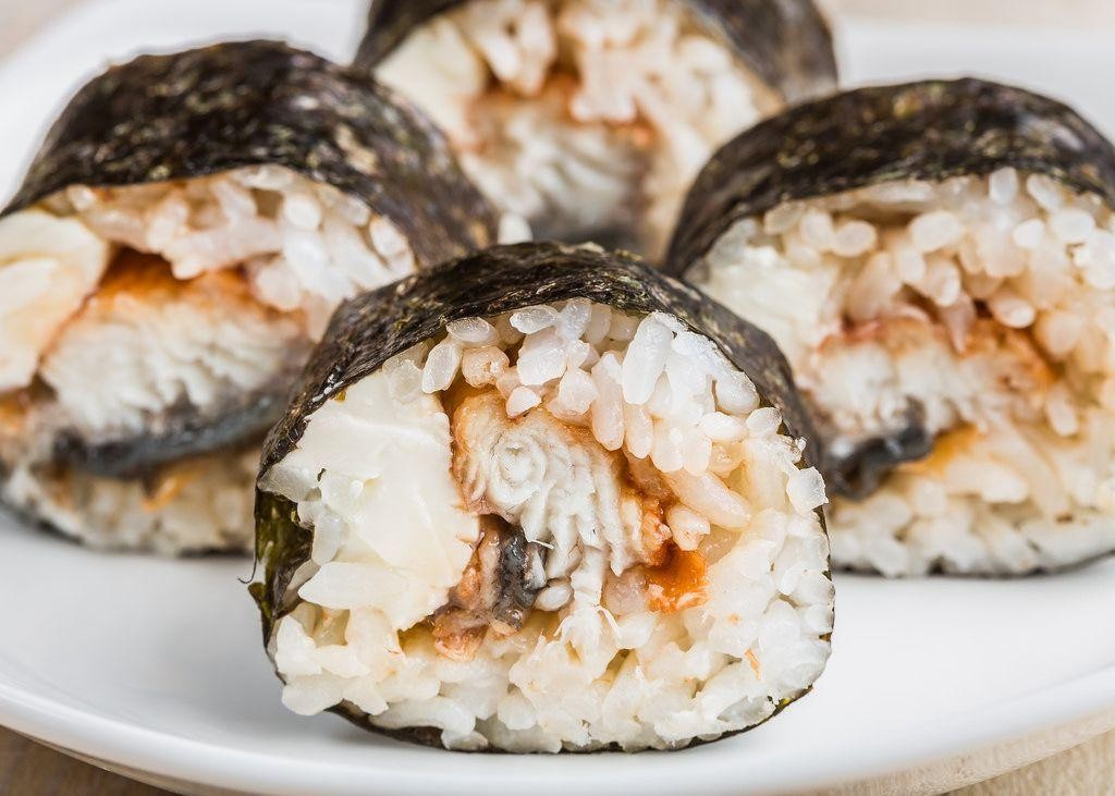 Unagi and Cream Cheese Sushi