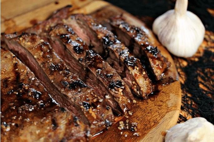 Vampire Garlic Butter Steak