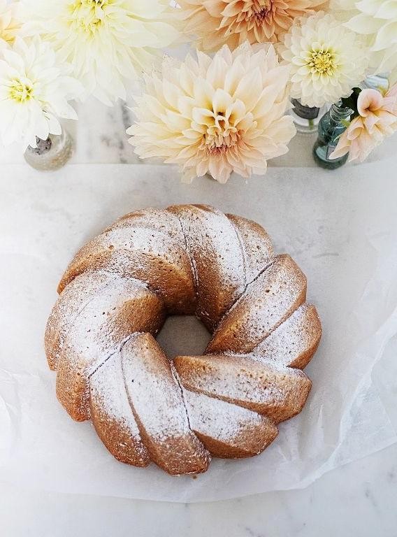 Vanilla Bean Bundt Cake with Cake Mix