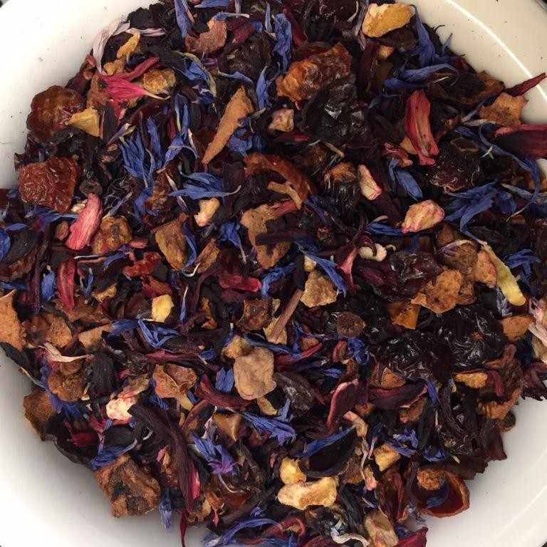 Vanilla-Infused Hibiscus Tea