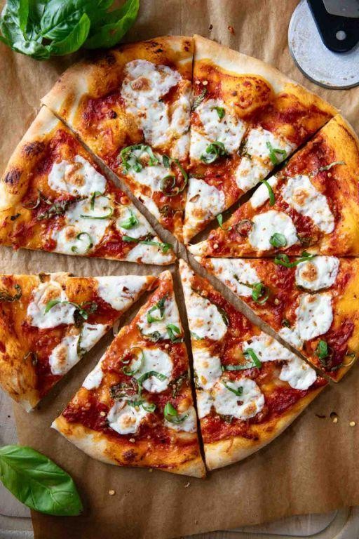Veal Parmesan Pizza with Fresh Mozzarella