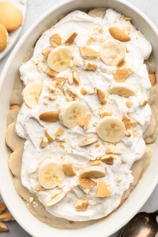 Vegan Banana Pudding with Coconut Milk