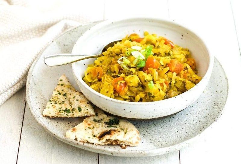 Vegan Cabbage and Potato Curry