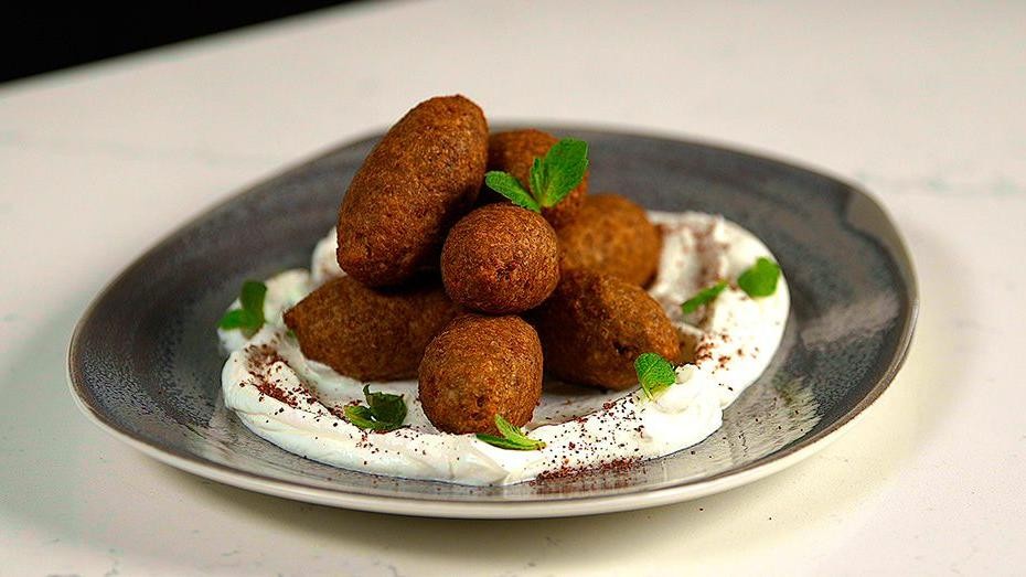 Vegan Mushroom and Walnut Kibbeh