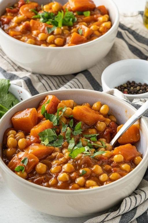 Vegetable and Chickpea Stew