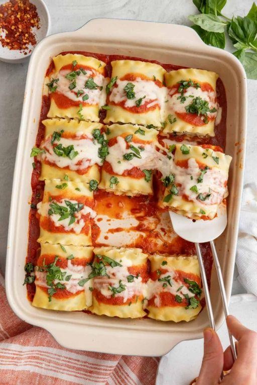 Vegetarian Lasagna Roll-Ups