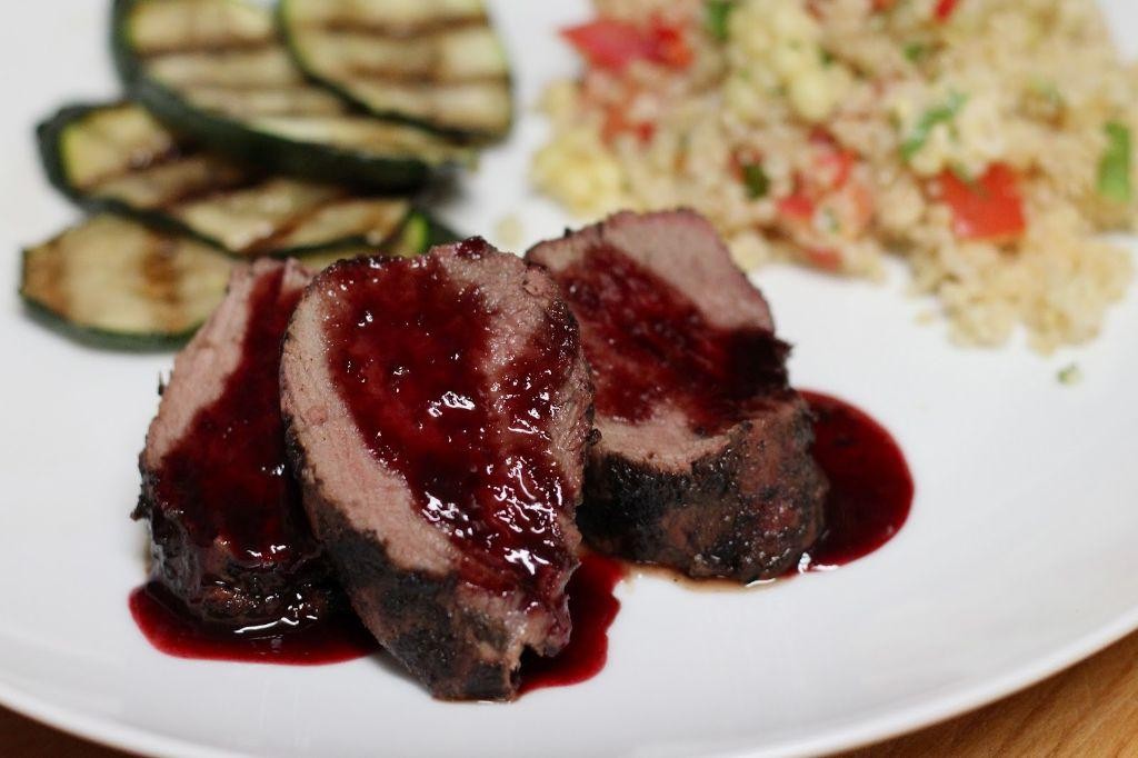 Venison Medallions with Juniper Berry Sauce