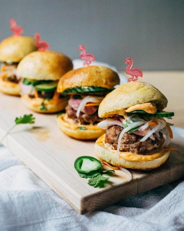 Vietnamese Banh Mi Sliders
