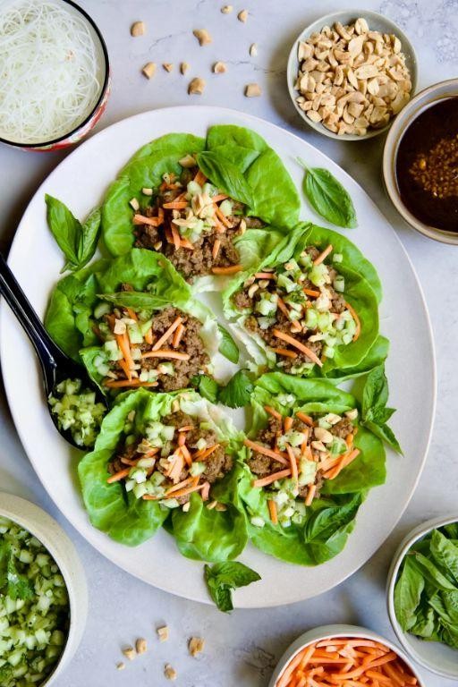 Vietnamese Beef Lettuce Wraps