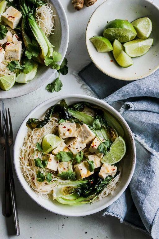 Vietnamese Tofu with Lemongrass and Coconut Milk