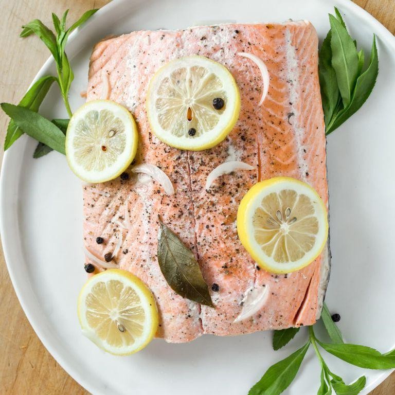 WW Crock Pot Lemon Herb Salmon