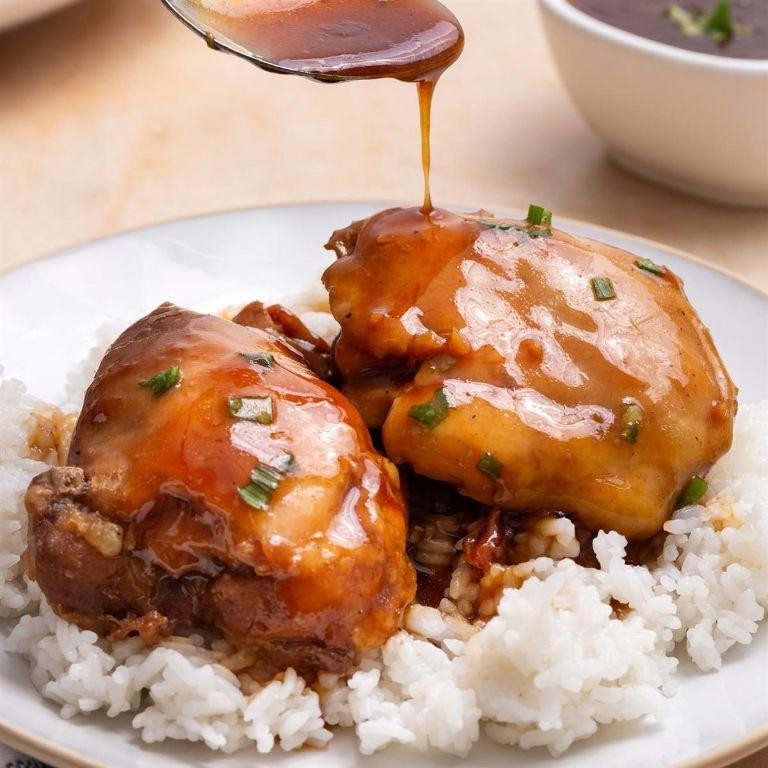WW Crock Pot Teriyaki Chicken Thighs