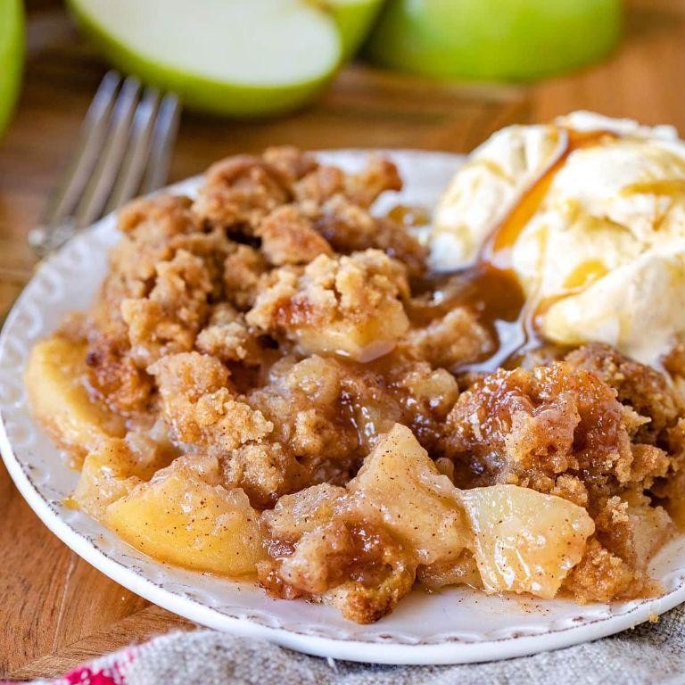Warm Apple Crumble