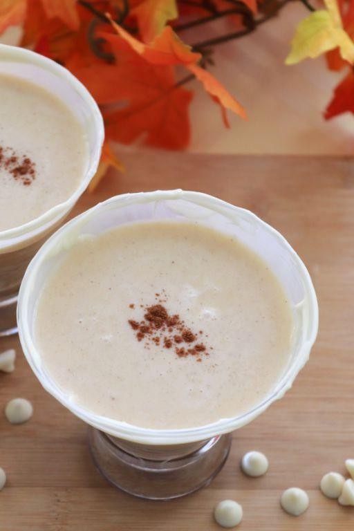 White Chocolate Pumpkin Pie Martini