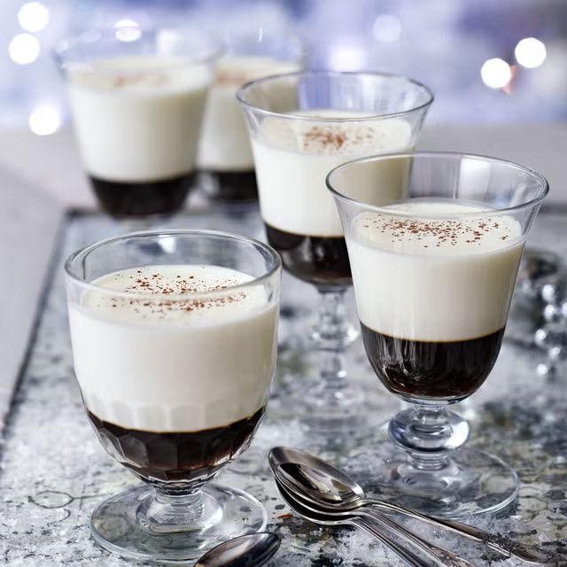 White Russian Panna Cotta