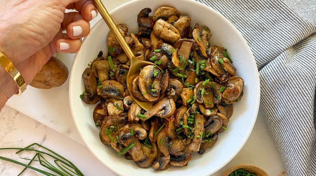 White Wine Sautéed Mushrooms