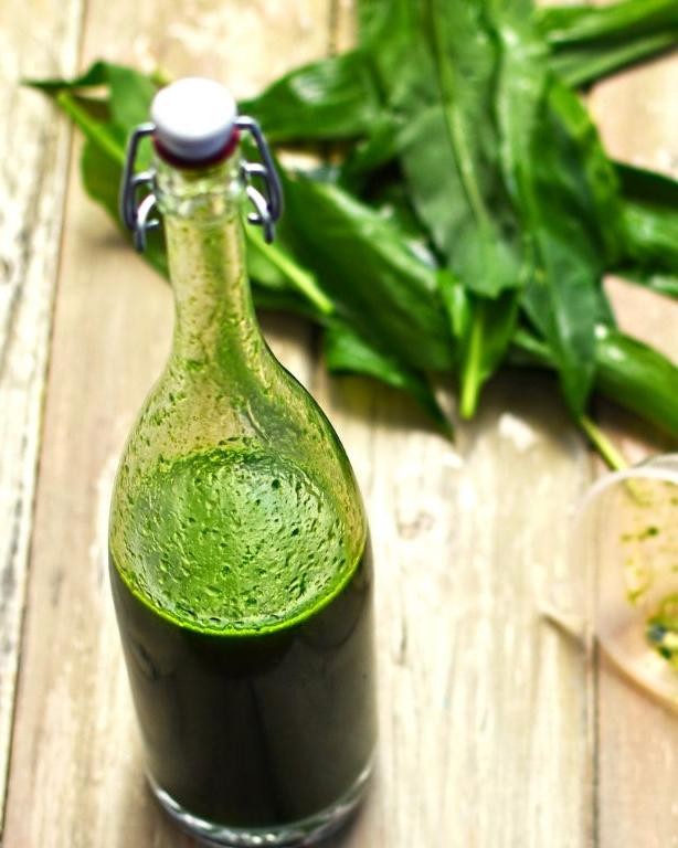 Wild Garlic Infused Olive Oil