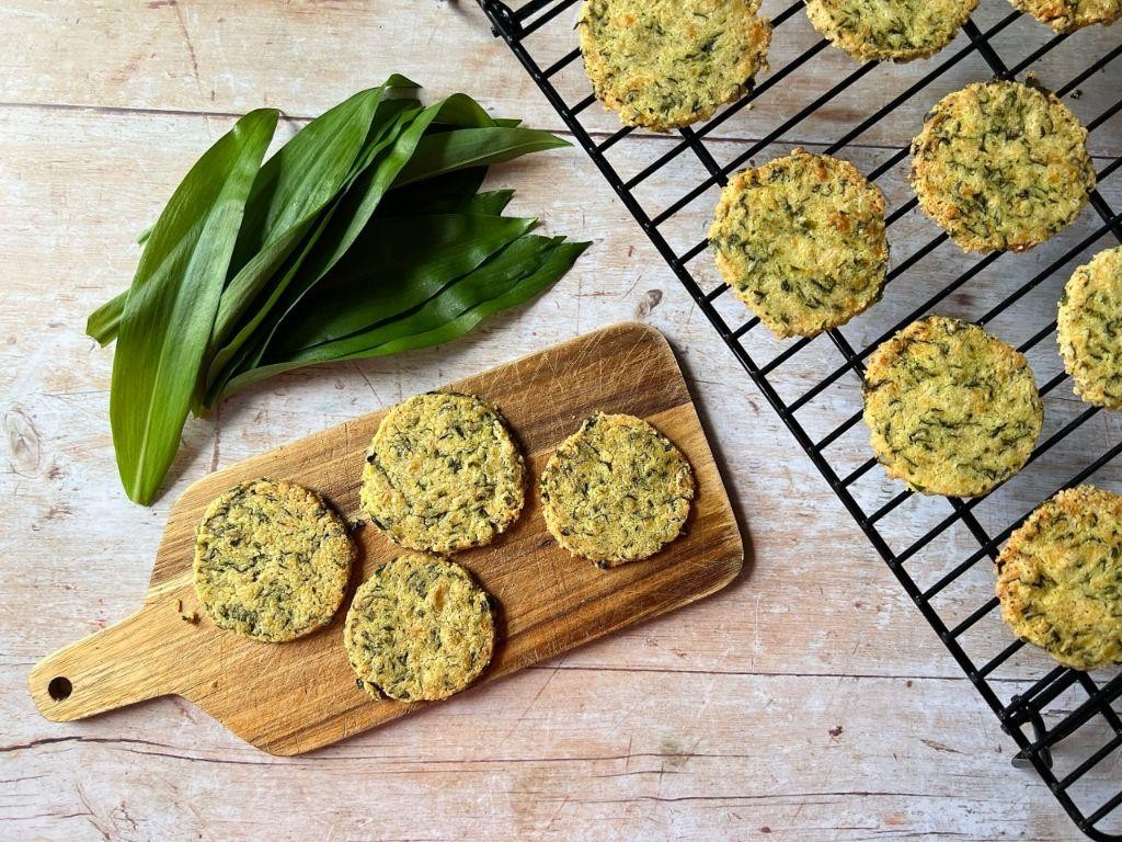 Wild Garlic and Cheddar Biscuits