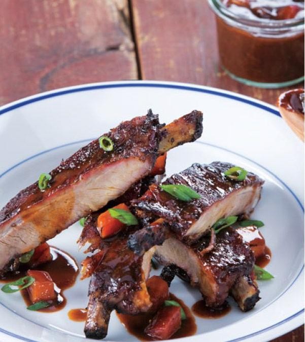 Wild Plum BBQ Sauce for Ribs