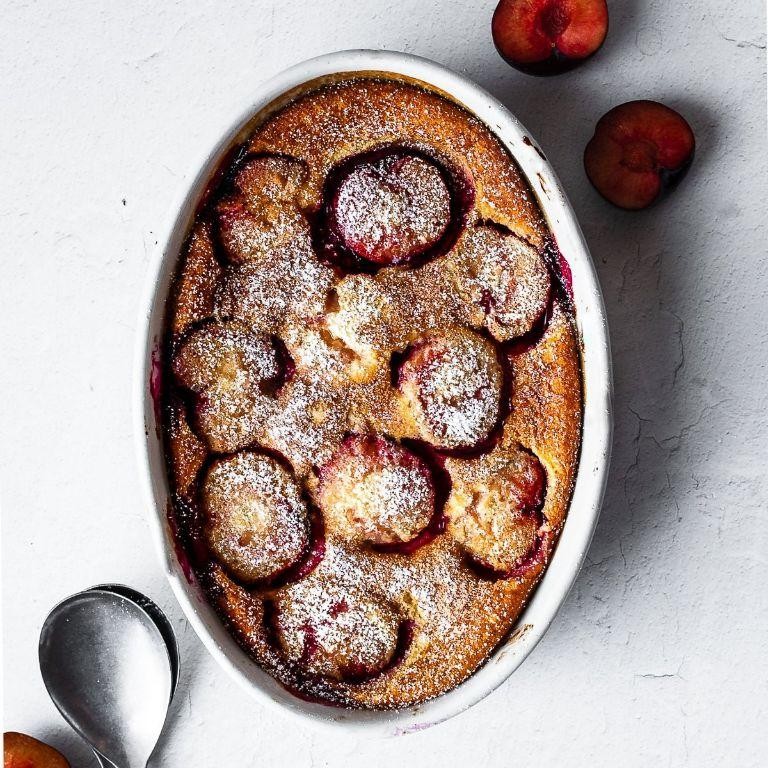 Wild Plum Clafoutis