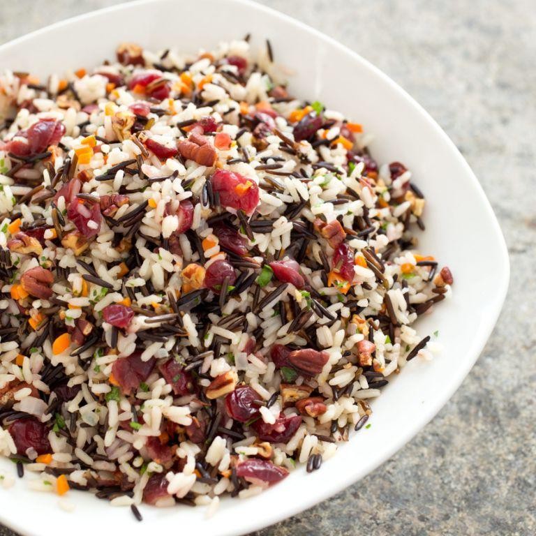 Wild Rice Pilaf with Cranberries