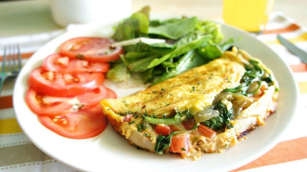 Xpress Veggie Omelette in Minutes