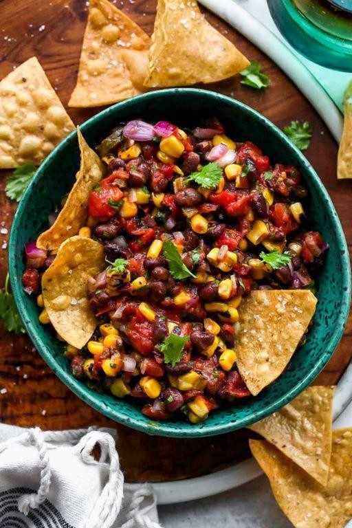 Zesty Black Bean Salsa