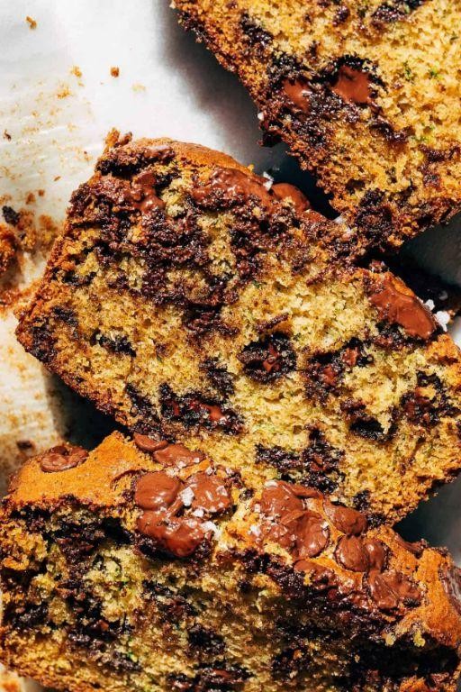 Zucchini Bread with Chocolate Chips