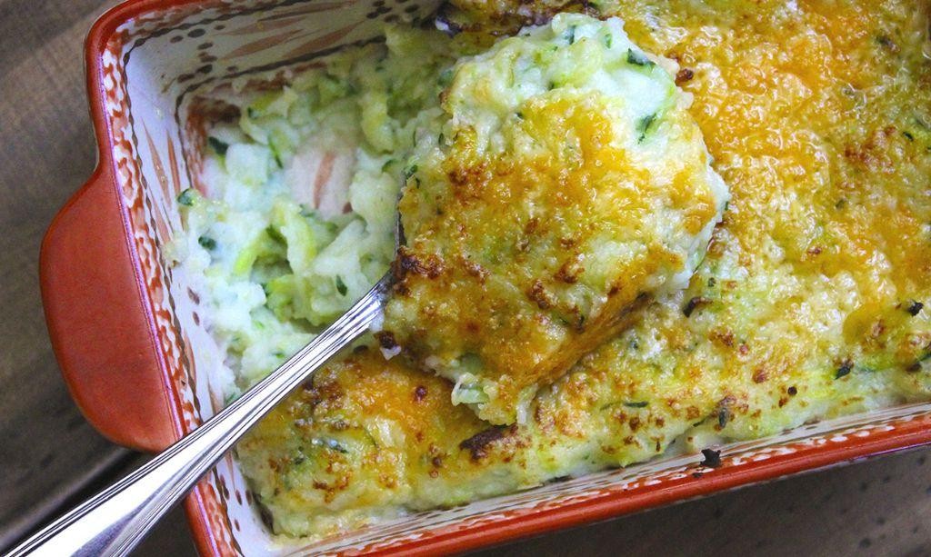 Zucchini and Potato Mash